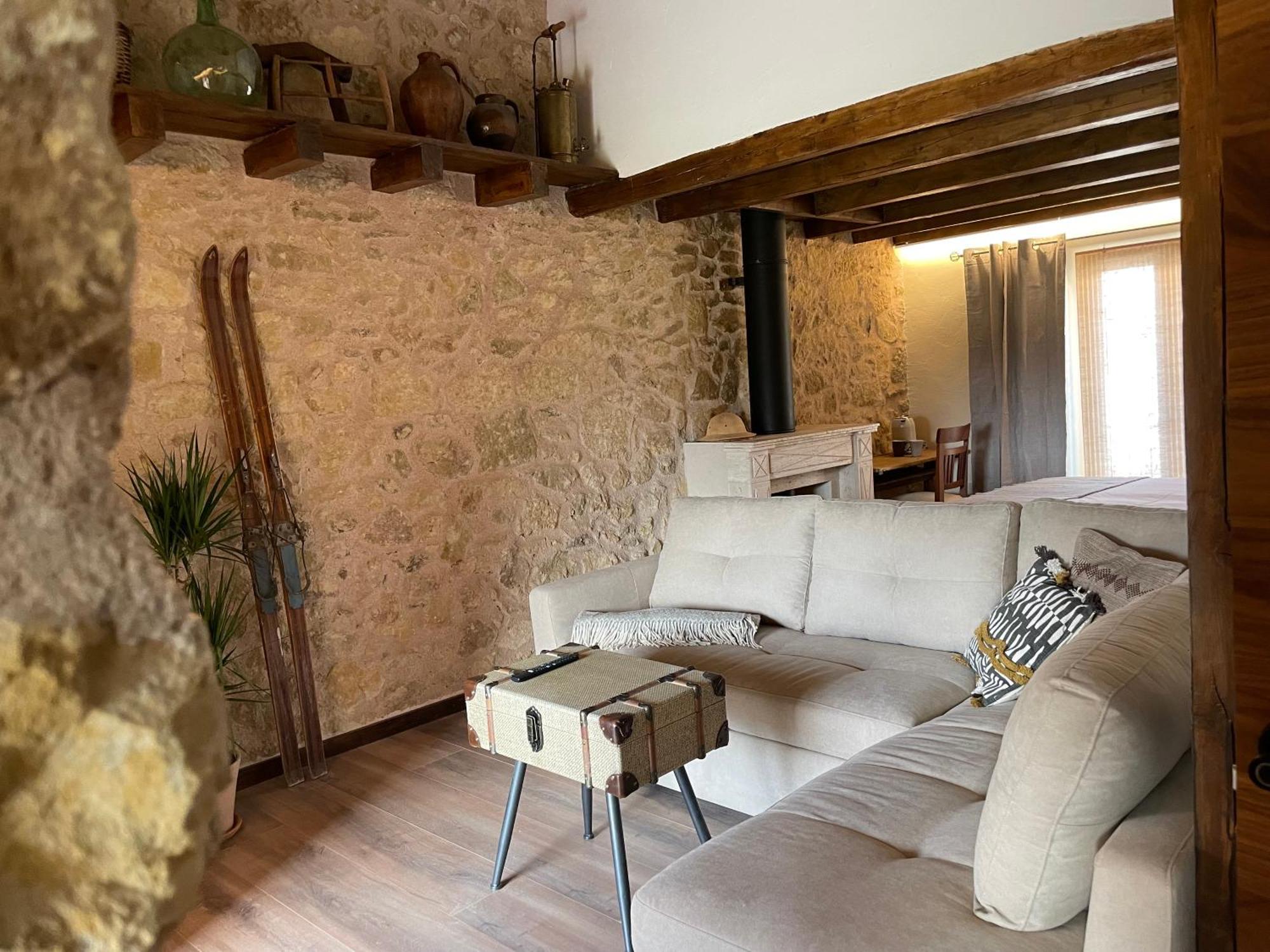 La Casa Del Cantero Pinilla del Valle Ngoại thất bức ảnh
